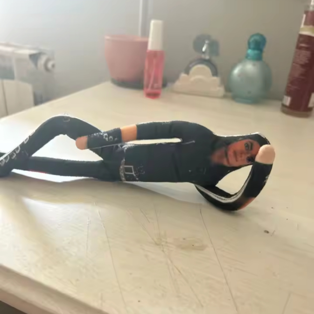 Dolls - 新しいマイケル・ジャクソンの曲げられるぬいぐるみ、内蔵鉄線フレームでポーズ調整可能、抽象的なラット・ジャーキーのフィギュア、ファン向けおもちゃ、装飾、ギフト