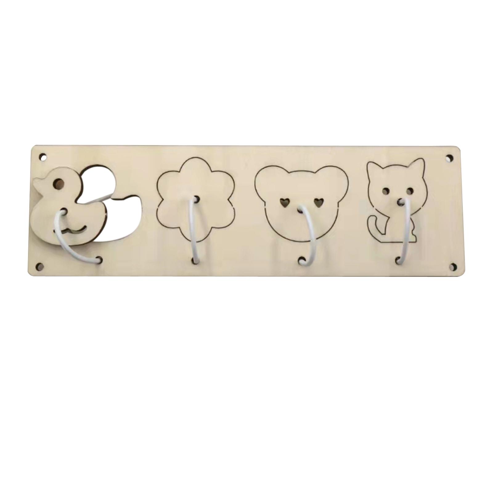 モンテッソーリビジーボードアクセサリーインタラクティブ木製学 - Montessori Wooden Busy Board Toddler のレビューと価格