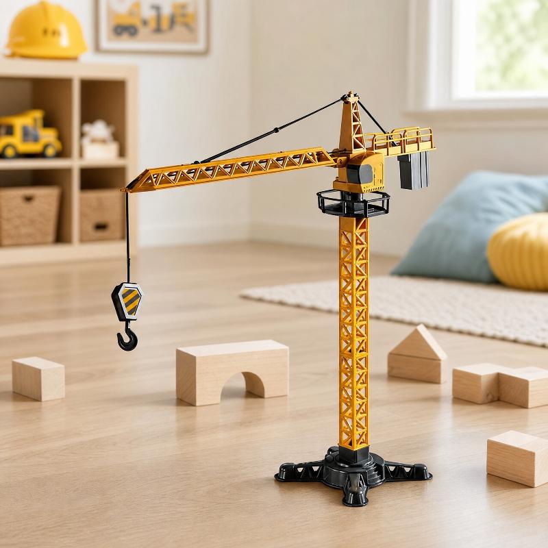 タワークレーンおもちゃ。建設工学を模した回転式のタワー模型。 - Educational Toys のレビューと価格