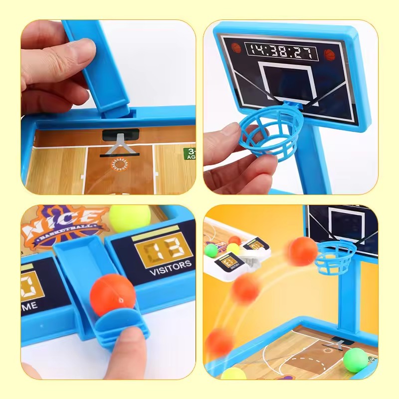 新しいシューティングゲームマシン ミニバスケットボールラック - Educational Toys のレビューと価格