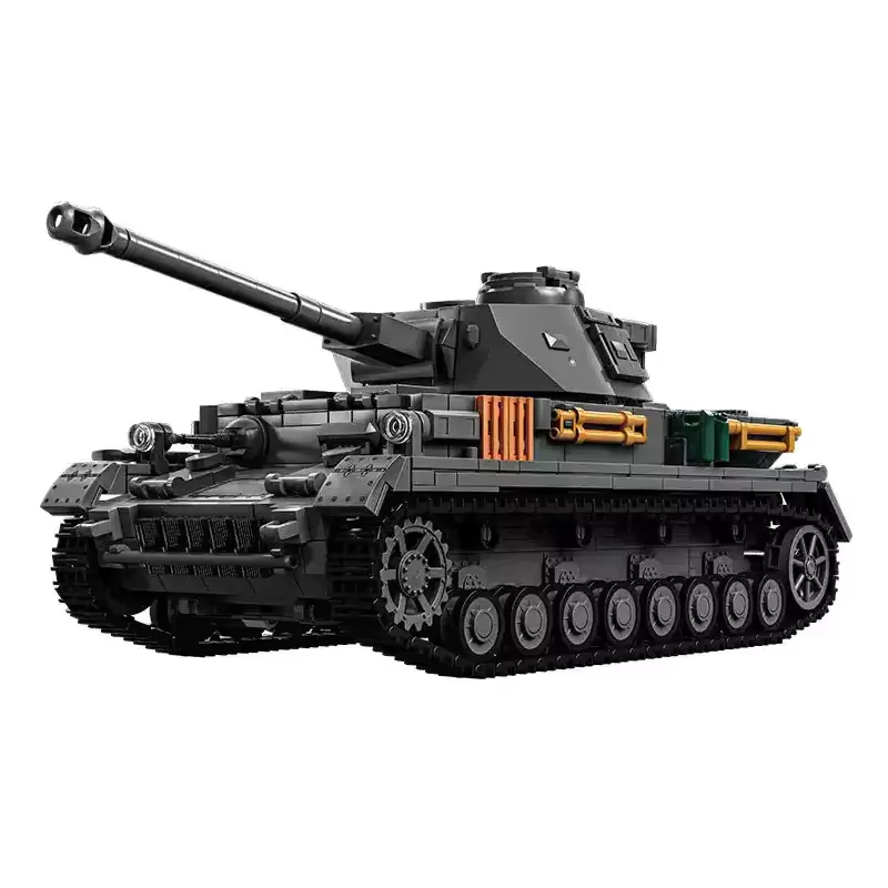 1419ピース 1:28スケール ドイツ軍 IV号戦車 組み - Lego Compatible Military Tank のレビューと価格