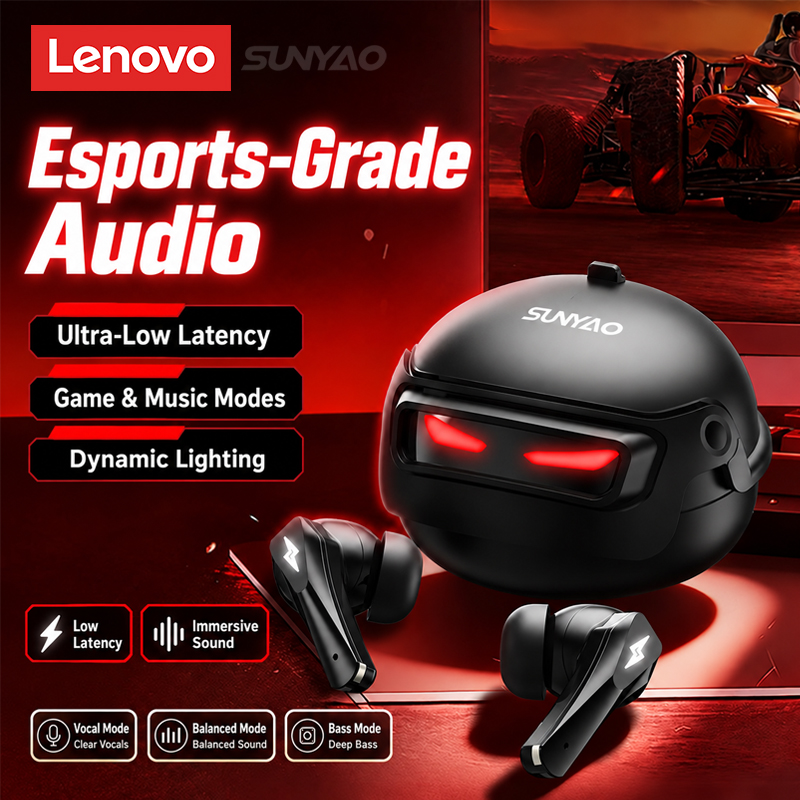 Lenovo GT101 ゲーミングヘッドセット、ワイヤレス - Video Games のレビューと価格