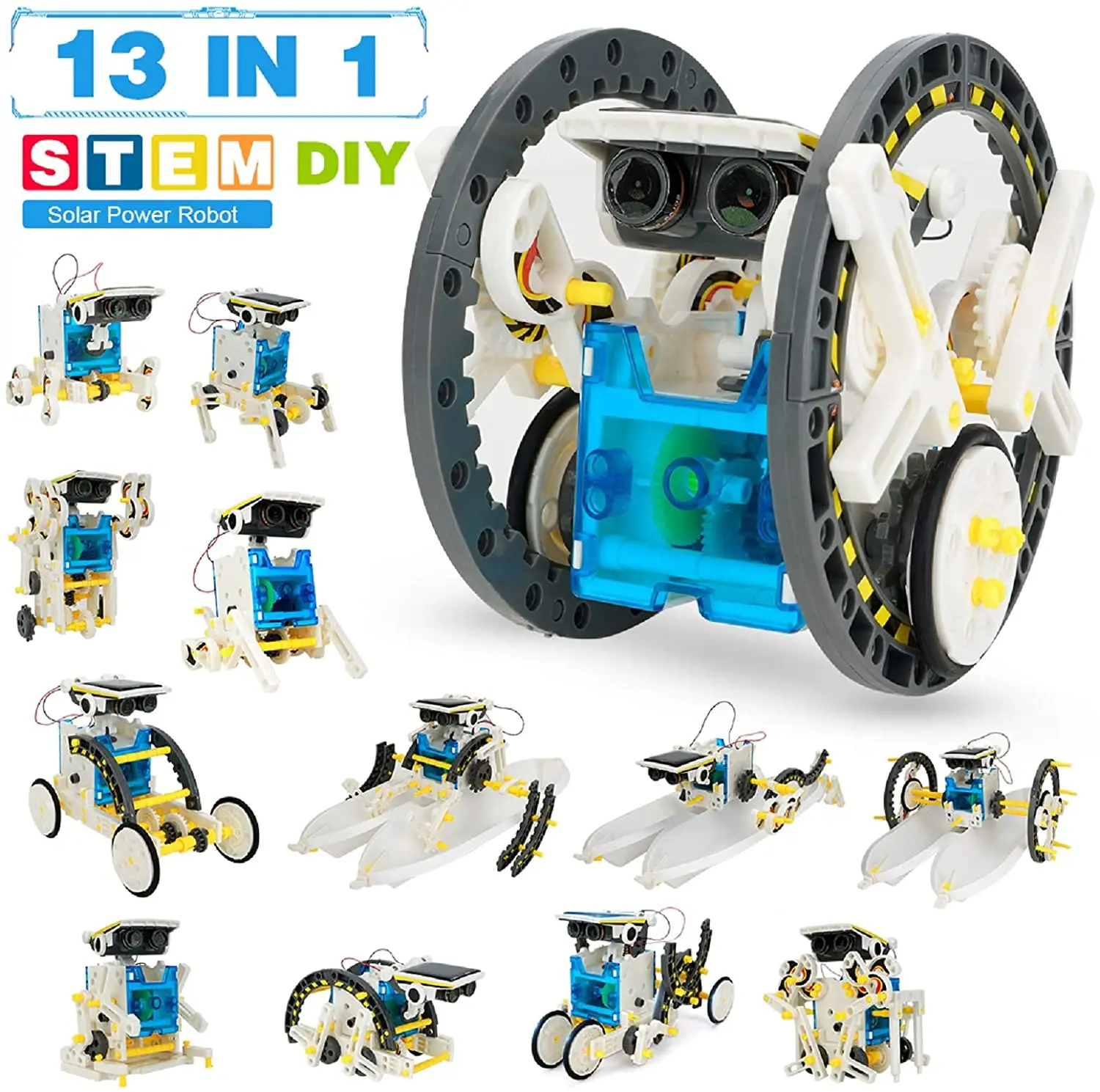 ソーラーロボットキット知育玩具 STEM モデル変更技術ビル - Stem Solar Robot Kit For Kids のレビューと価格