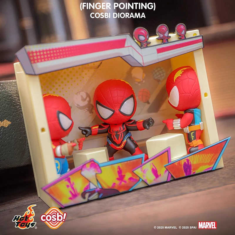 新オリジナルホットトイズスパイダーマンブラインドボックススパ - Anime Action Figure Blind Box のレビューと価格