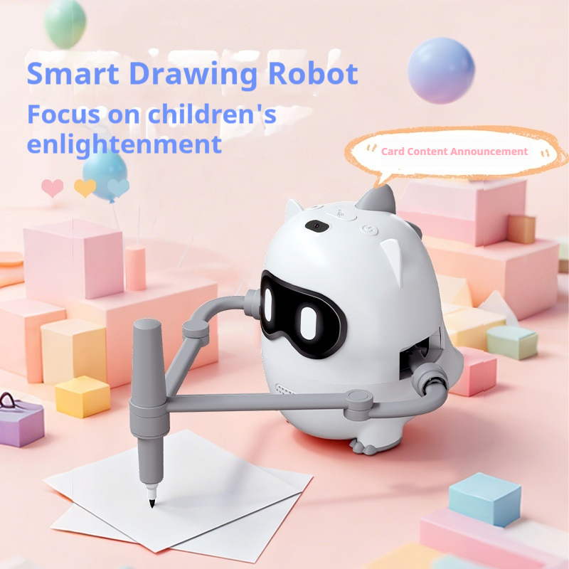 一般的なスマート恐竜描画ロボットインテリジェント早期教育玩具 - Educational Toys のレビューと価格