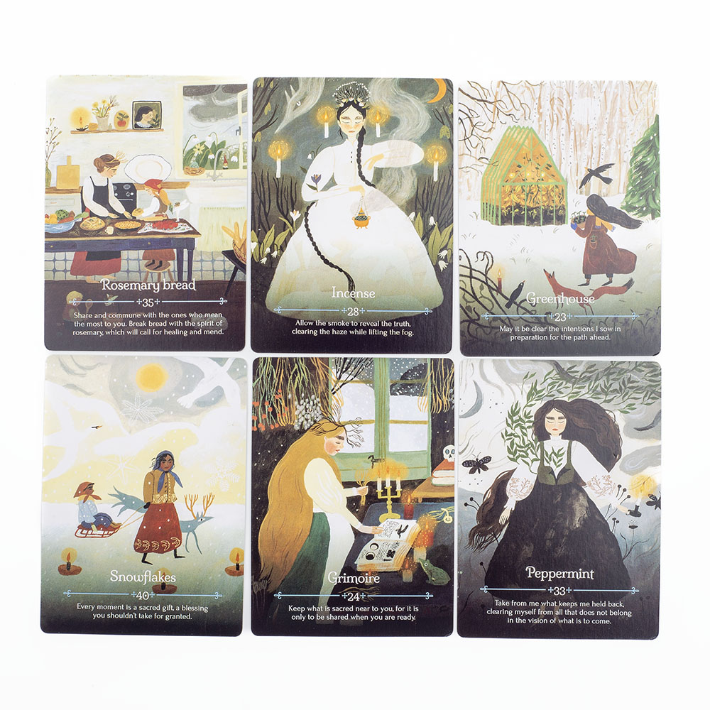 Seasons of The Witch Imbolc Or - Tarot Cards Deck With Guidebook のレビューと価格