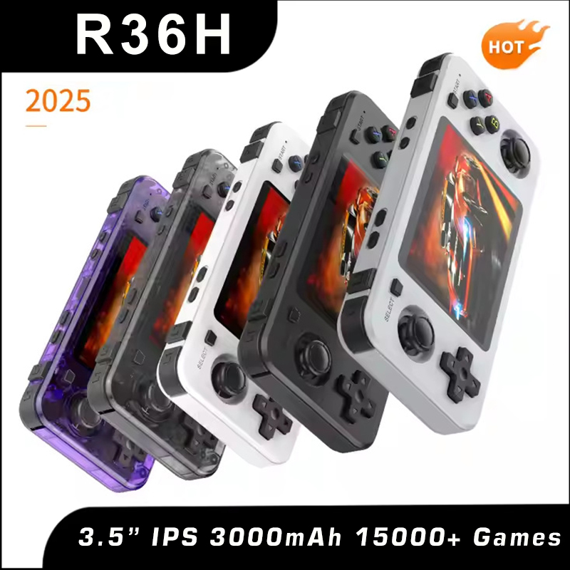 新しい R36H レトロハンドヘルドコンソールオープンソース - Retro Handheld Game Console R36S のレビューと価格