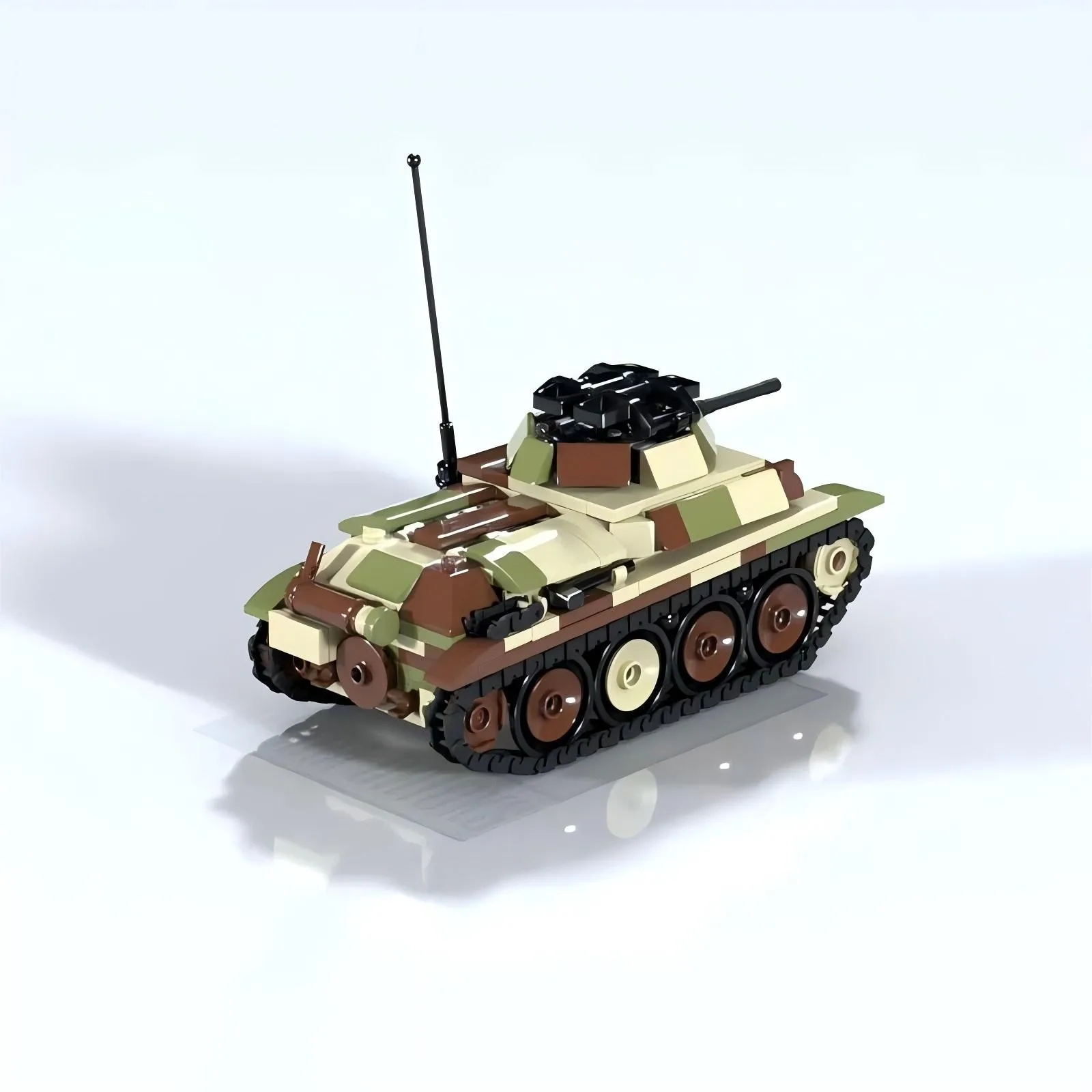   ハイテク機器歩兵戦闘車ビルディングブロック MOC 軍用 - Lego Compatible Military Tank のレビューと価格