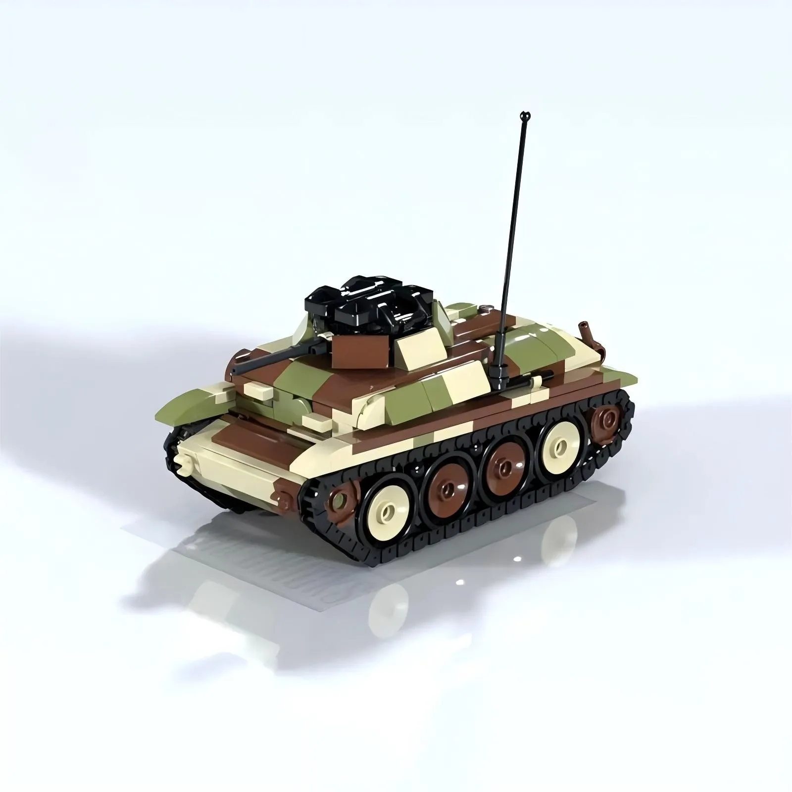   ハイテク機器歩兵戦闘車ビルディングブロック MOC 軍用 - Lego Compatible Military Tank のレビューと価格